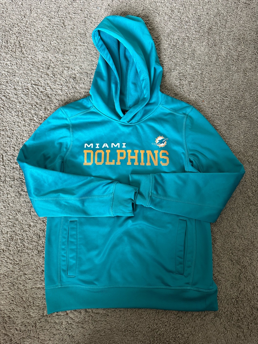 NFL Youth Teal Team Apparel Pullover